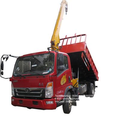 China TRUCK CRANE China 4tons 4x2 Hydraulic Manipulator 5ton to 3.5 Ton 7ton Telescopic Boom Truck Mounted Crane for sale