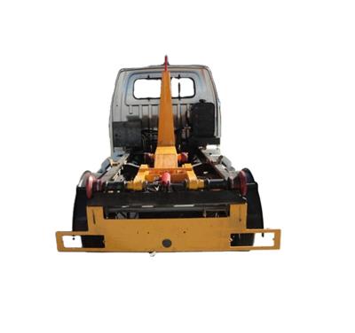 China Hotels 2 ton mini hydraulic arm drop garbage container forklifts for sale