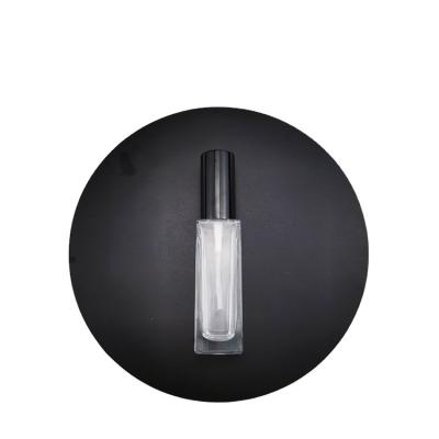 China Cosmetic 1oz 30ml square rectangle flat glass bottle with fine mist spray pumps perfume bottle for sale