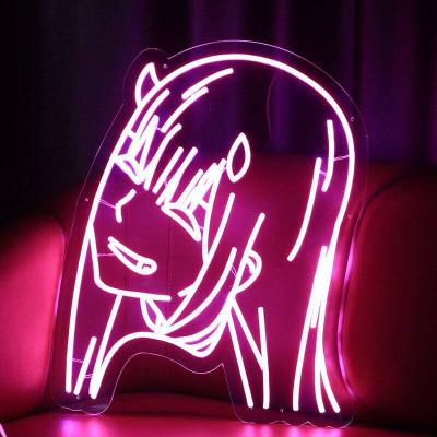 China Hot Sales Home Support OEM Neon Sign Luminous Anime Neon Sign Led Custom Light for sale