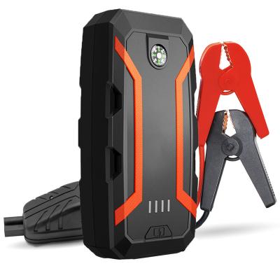 China 12V Passenger Car Auto Jump Starter For Car Emergency Battery Starter Booster Start Power Bank Battery Car Starting Device for sale