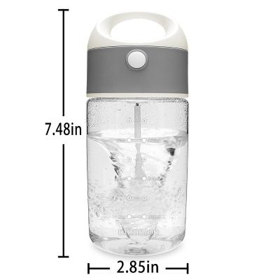 China Viable 15oz Battery Plastic Protein Shaker for Vortex Mixer, USB Rechargeable Electric Shaker Bottle Wholesale for sale