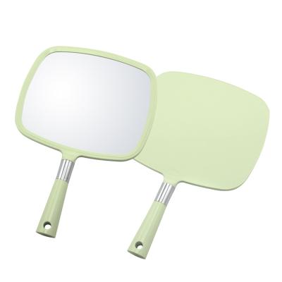 China Convenient Large Size Convenient Hand Mirror Salon Barbers Hairdressers Mirror for sale