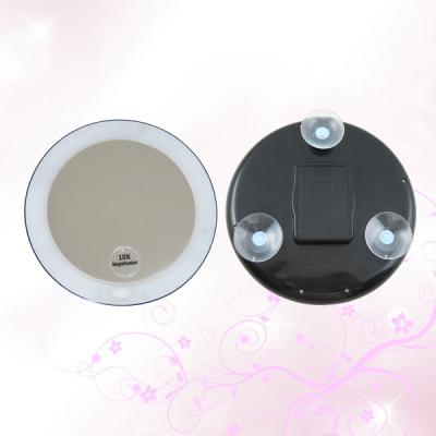 China Makeup Vanity Mirror Attractive Smart Wall Mirror LED Magnifying Compact Mirror With Lights for sale