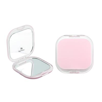 China Lightweight Mirror Easy To Carry 1X3X Magnification Square Design Pocket Mirrors For Purses Double Sided Mini Mirror For Travel for sale