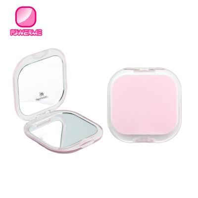 China Magnifying Best Selling Ultra Clear Double Sided Magnifying Compact Makeup Mirror For Travel Bag Or Table Desk for sale