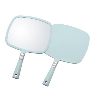 China Large hand held mirror made of durable plastic for sale