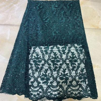 China H033 Viable High Quality Mesh Lace Ribbon With Hollow Nigerian Style Embroidery Fabric Evening Dress With Lace Strap Skirt for sale