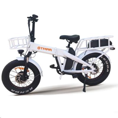 China New Design 2022 Aluminum Alloy Mountain Bike Folding Ebike 48V 750W Lithium Battery Rear Hub Motor Electric Road Bike for sale