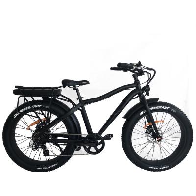 China Wholesale 26inch aluminum alloy 26inch rear hub motor battery rack e bike electric bicycle motor ebike good quality electric cheap big tires for sale