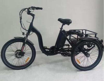 China Aluminum Alloy 24 Inch Tire Electric Tricycle Customized Hot Sale Cargo Bike Cargo Bike Delivery Electric Tricycle Cheap Wholesales for sale