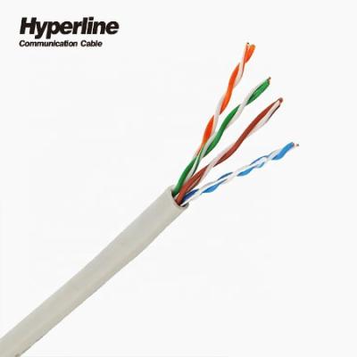 China Network Wiring CCC HDPE Cat5e Lan Cable 24AWG Copper UTP Unshield for sale