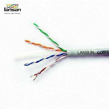 China LANSAN cat6 UL ANATEL approval patch cord utp 30 million meters month for sale