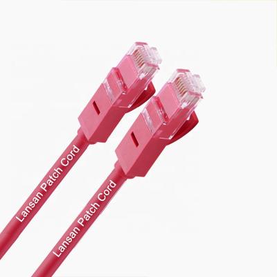 China High Quality Cat6 RJ45 Sheathed Flat Patch Cord Ethernet Network Cable Cat6 for sale