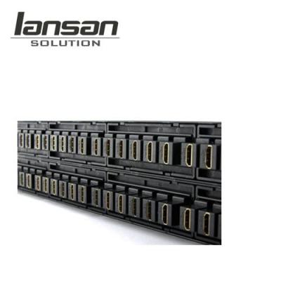 China High Density Computer/Telephone Power Through Patch Panel - 48 Port, 2U for sale