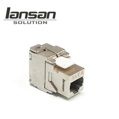 China High quality trapezoidal rj45 jack LS-K-10053 from LANSAN for sale