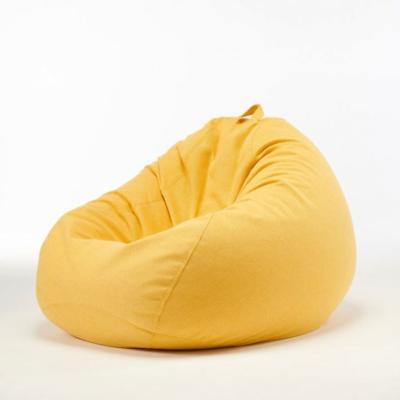 China Free Sample Lazy Giant Memory Foam Filler BAG Living Room Bean Bag Sofa Cover Extended Bean Bag Chair Sofa Bed for sale