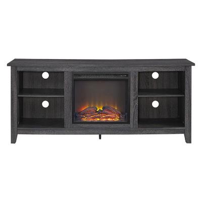 China Free Sample (Height) Farmhouse Adjustable Barn Wood Wall Fireplace, Which Can Accommodate 64 Inch Flat Screen TV Cabinet for sale