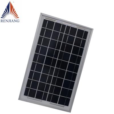 China Lightweight 5V 6V 12V Mini Solar System DIY Solar Panel for Battery Mobile Phone Chargers Solar Panel 10w Cell for sale