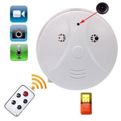 China Whole Smoke Detector Spy Camera WiFi Remote Surveillance Monitoring DV MC37 960P 2MP Made In China Factory for sale