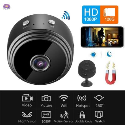 China Hotselling Spy HD 1080P DVR  Wifi Camera with Night Vision Nanny Surveillance Security Cam IP Cameras Mini Camcorder A9  for sale