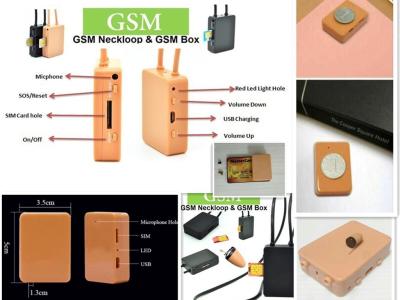 China 4.5 Watt Powerful GSM Box neckloop  black Megntic mini micro Invisible spy earpiece china for sale