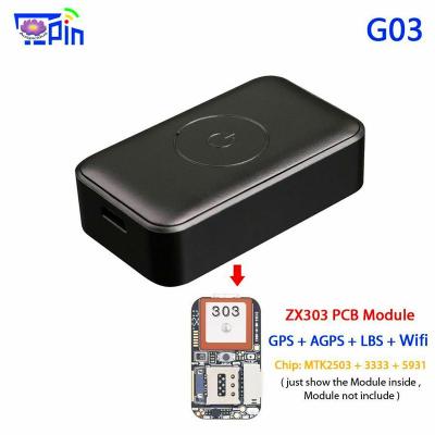 China The 2019 Best New Spy GPS Tracker   GT03  G02 GPS + AGPS + base station positioning, positioning accuracy Made in China for sale