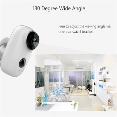 China 2019 Newest Rechargeable Battery Camera A3 720P Waterproof Outdoor Indoor Wifi IP Camera 2 Way Audio Baby Monitor CCTV C for sale