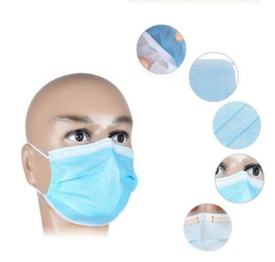 China 2020 The Best Quality Novel Coronavirus Pneumonia Infection   Non-Woven 3ply Protective Mouth Surgical Face Mask for sale