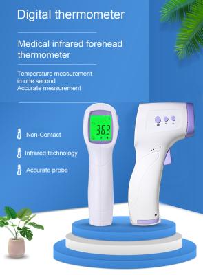 China High quality ir Noncontact Baby Adult Infrared Thermometer gun Digital Infrared Forehead Thermometer for sale