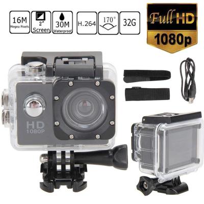 China High Quality Full HD 1080P Waterproof Action Camera 2.0 Inch Camcorder Sports Video Camera DV Go Pro for sale