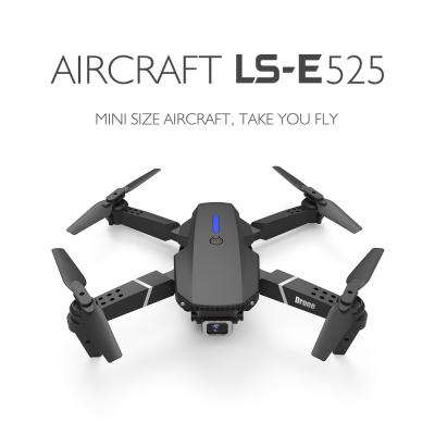 China LSRC new RC drone E525 WIFI FPV and wide-angle high-definition 4K dual camera height keep foldable quadrotor dron gift for sale