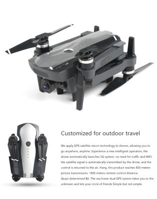 China 2020 new GPS drone k20 5G WiFi 4K HD wide-angle camera, RC four-axis professional folding drones flying 1.8km for 25min for sale