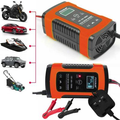 China Cxfhgy Car Battery Charger 12V 5A LCD Intelligent Automobile Motorcycle Pulse Repair Battery Charger Polarity protection zu verkaufen