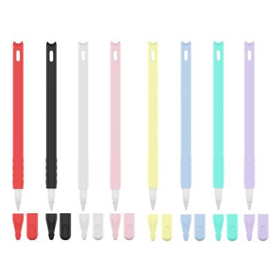 China Cxfhgy Colorful Soft Silicone Compatible For Apple Pencil 2 Case Compatible For iPad Tablet Touch Pen Stylus Protective zu verkaufen