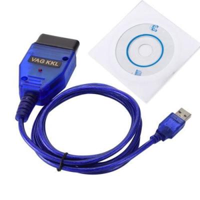 China Cxfhgy Car USB Vag-Com Interface Cable KKL VAG-COM 409.1 OBD2 II OBD Diagnostic Scanner Auto Cable Aux USB Vag-Com inter zu verkaufen