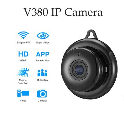 China Mini Wifi IP Camera HD 1080P Wireless Indoor Camera Nightvision Two Way Audio Motion Detection Baby Monitor V380 for sale