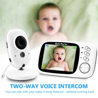 Chine Baby Monitor High Resolution Wireless Video 3.2 Inch Baby Nanny Security Camera Night Vision Temperature Monitoring Baby à vendre