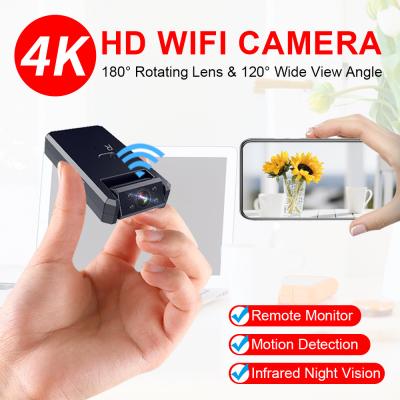 China Cxfhgy  4K Mini Camera WiFi Smart Wireless Camcorder IP Hotspot HD Night Vision Video Micro Small Cam Motion Detection for sale