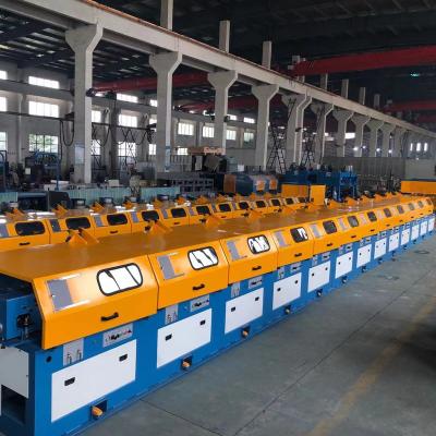 China Straight Type Wire Drawing Plant 350 Dry Drum Machine for sale