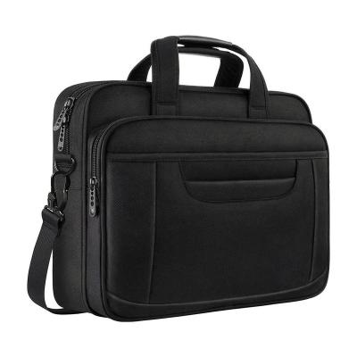 China Custom Logo Men Casual Waterproof Briefcase For Man Fashion Business Polyester Bag Laptop Shoulder Briefcase Bag High Quality for sale