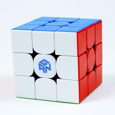 China Magnetic 3x3 Magnetic Speed Cube GAN 356 M no Extra GES Stickerless Magic Cube Gan Cube for sale