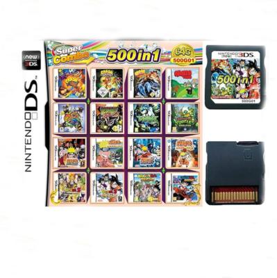 China ABS+Electronics 500 In 1 Video Game Cartridge Card Game Console MULTI CART for Nintendo DS/DSi / 3DS XL for sale