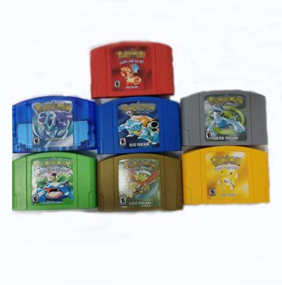 China ABS+Electronics Emu Edition Poke Game Boys Color N64 game cartridge for sale