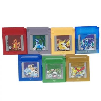 China ABS+Electronics USA version 7 colors video game cartridge for GBC for sale