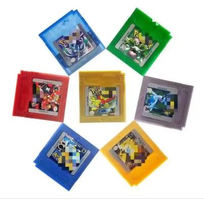 China ABS+Electronics GB GB C Game Cartridge 16 Bit Video Game Console Card Blue Crystal Golden Green Red Silver Yellow For GB GBC for sale