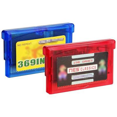 China ABS+Electronics 369 in 1 Games Card for GBA/GBA SP/GBM/NDS/NDSL Game for sale