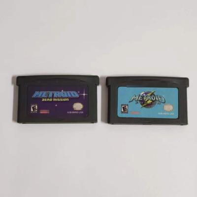 China ABS+Electronics Metroid Fusion Video Game Cartridge Card for For GBA for GameBoy Advance SP games for sale