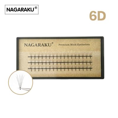 China Wholesale 6D Eyelash Extension Synthetic Individual Eyelash Extension Eyelash Extension Silk eyalash private label whips silk eyelashes for sale