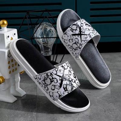 China 2022 Wholesale Custom Fashion Luxury Men's Cushioning With Logo Designer Slippers Zipper PVC Slippers for sale